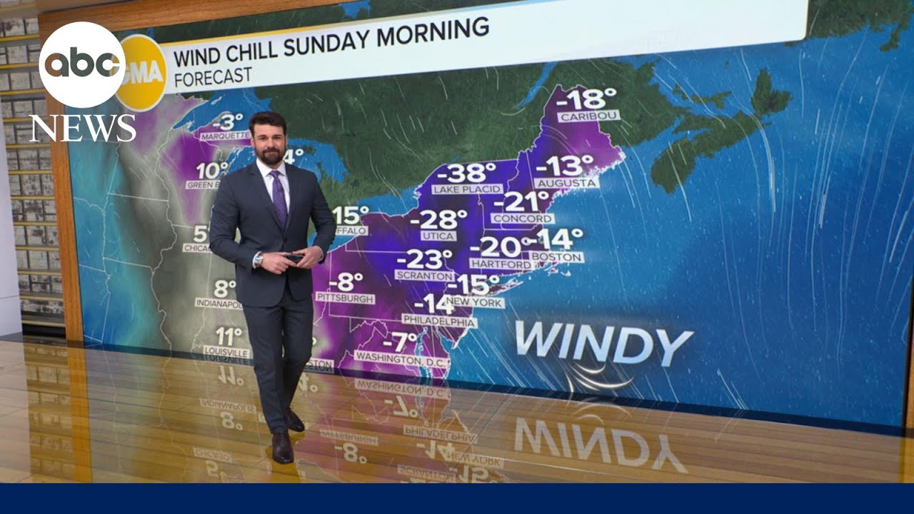 100 million Americans on alert for dangerous cold weather