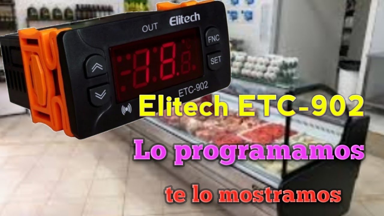 Elitech-ETC 902 PROGRAMACIÓN