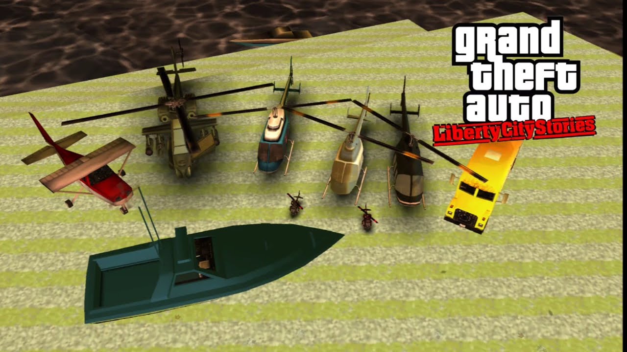 GTA LCS' Interesting List of Unused Vehicles
