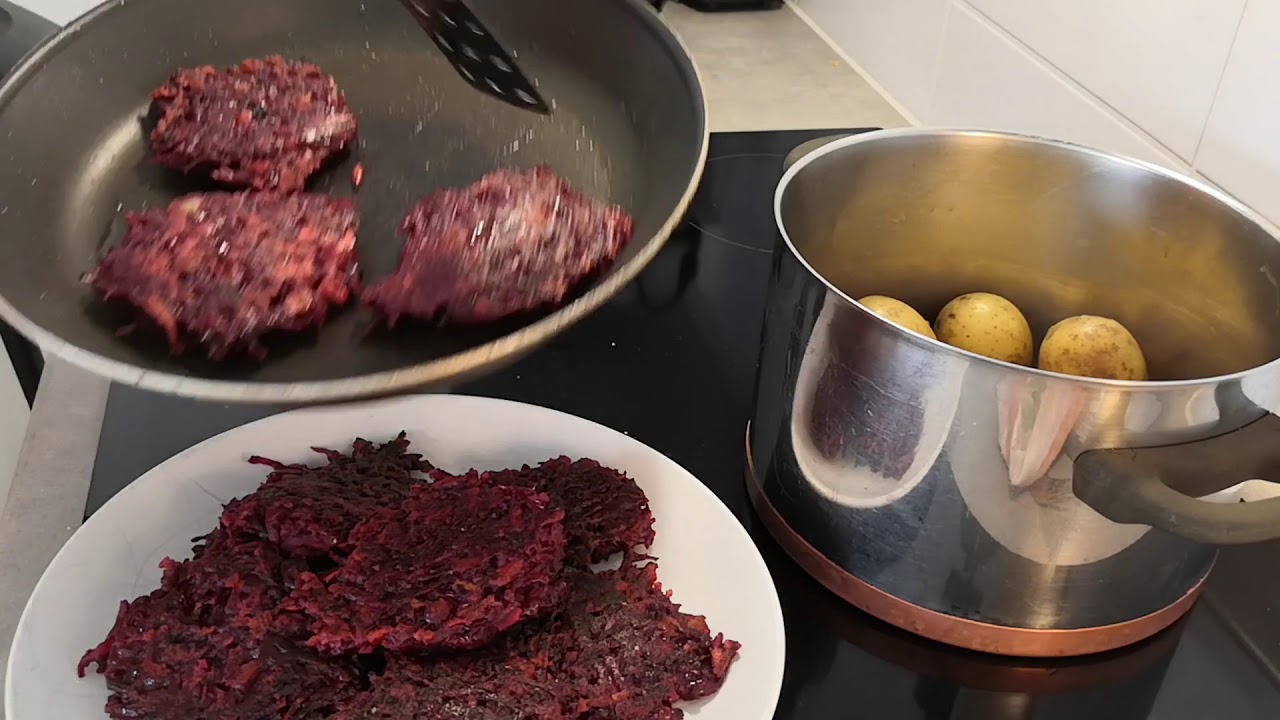 PUNAJUURIPIHVIT ja SIPULIKASTIKE (alle euron annos)