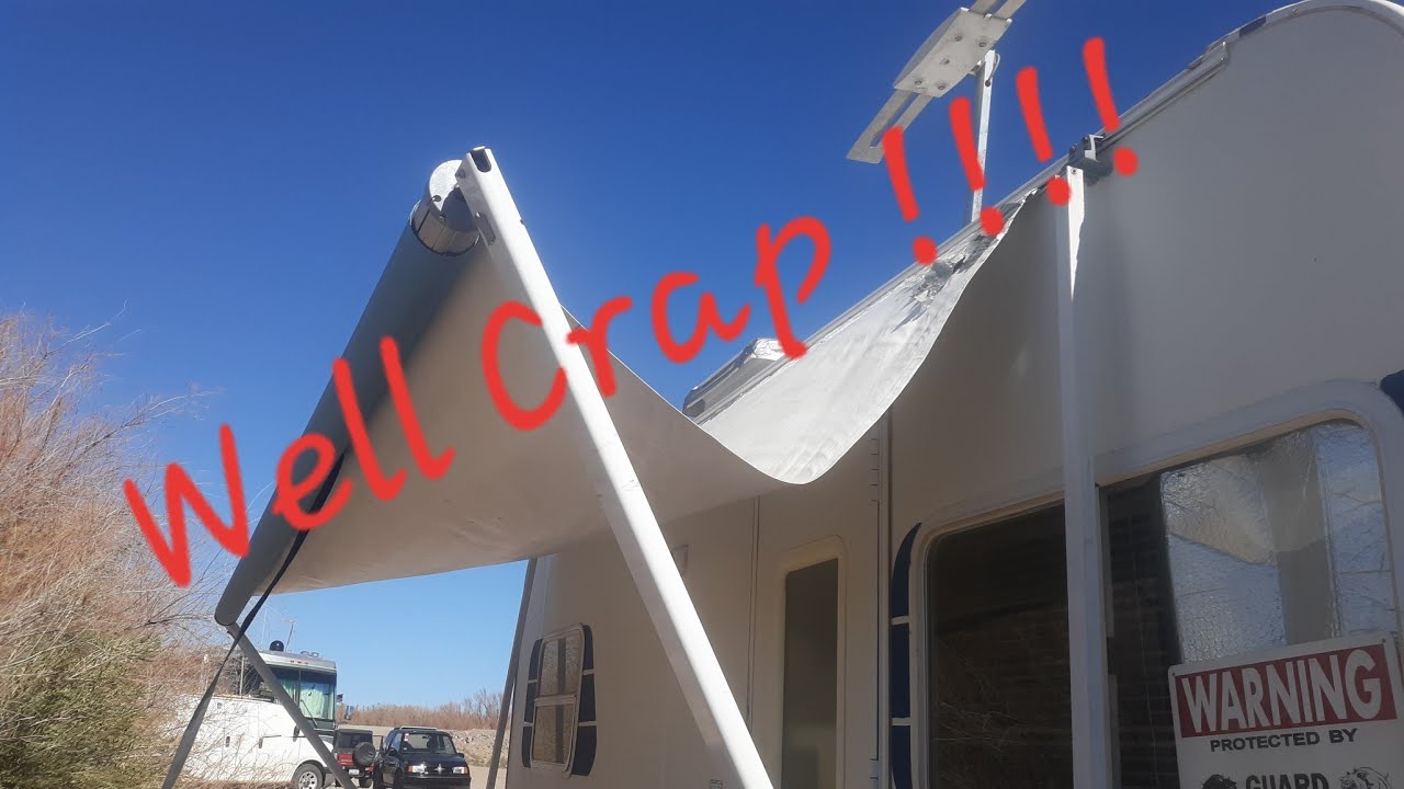 Repairing my SunSetter RV awning.  Awning wont retract.