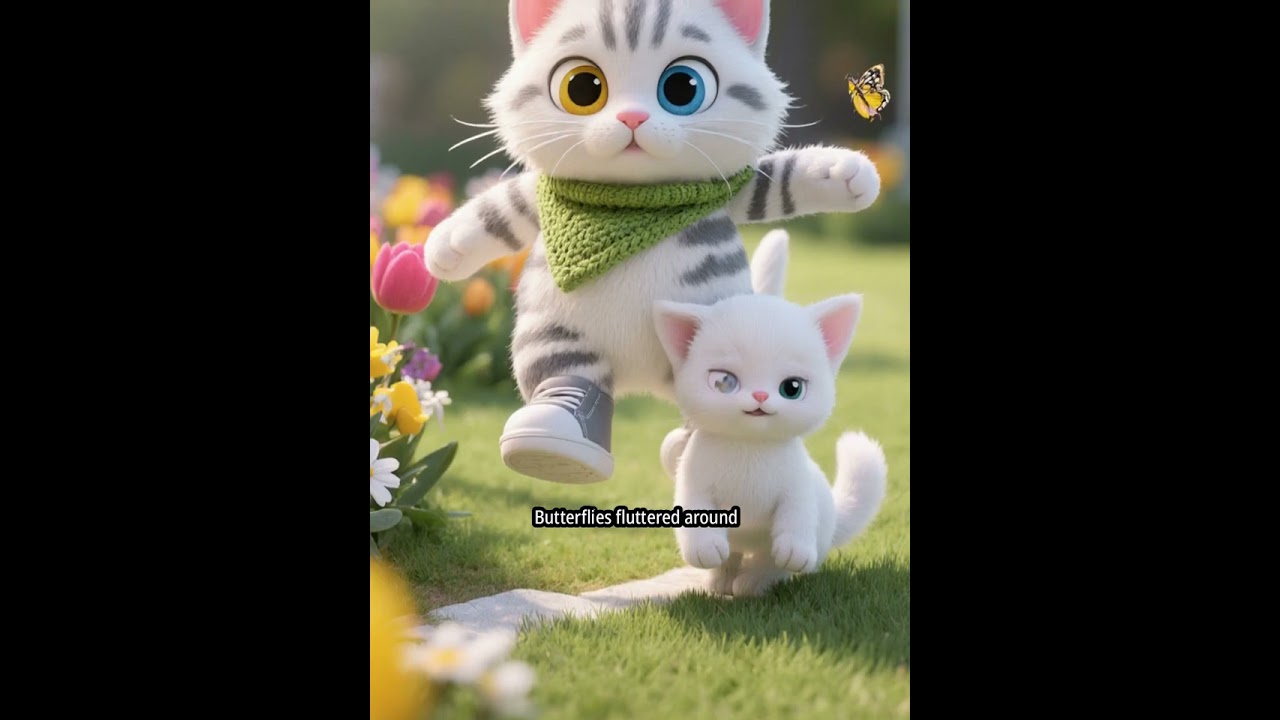 The Garden Race 🏃🐾 | Miss Cat & Kitten&rsquo;s Fun Adventure Story for Kids | Kids entertainment