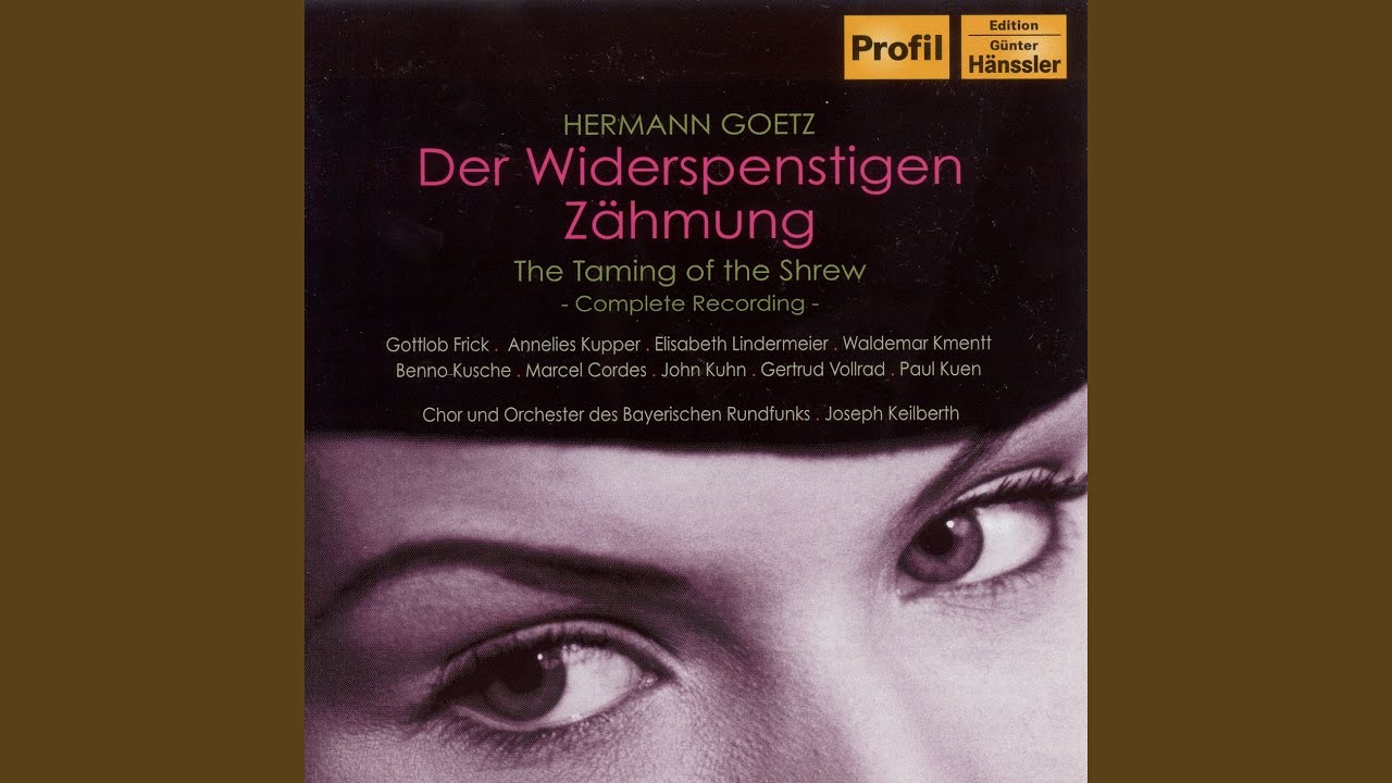 Der Widerspenstigen Zahmung (The Taming of the Shrew) : Act I: Overture