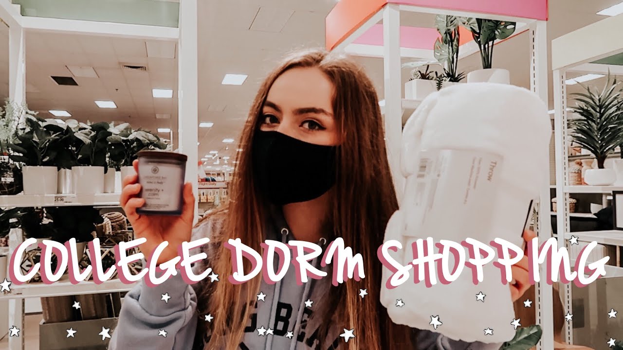 COLLEGE DORM SHOPPING 2020 VLOG | BACK TO SCHOOL SHOPPING
