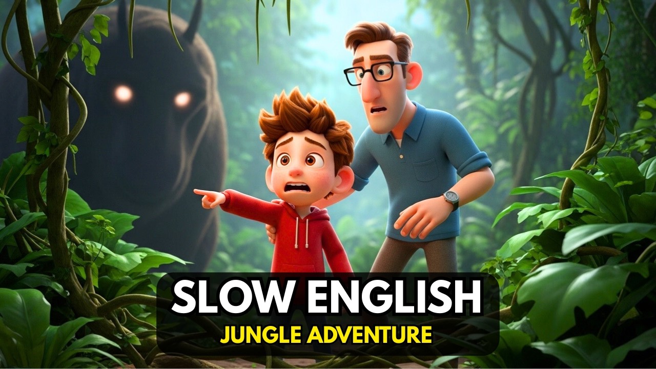 Jungle Adventure  English Listening Practice for Beginners (A1 Level)