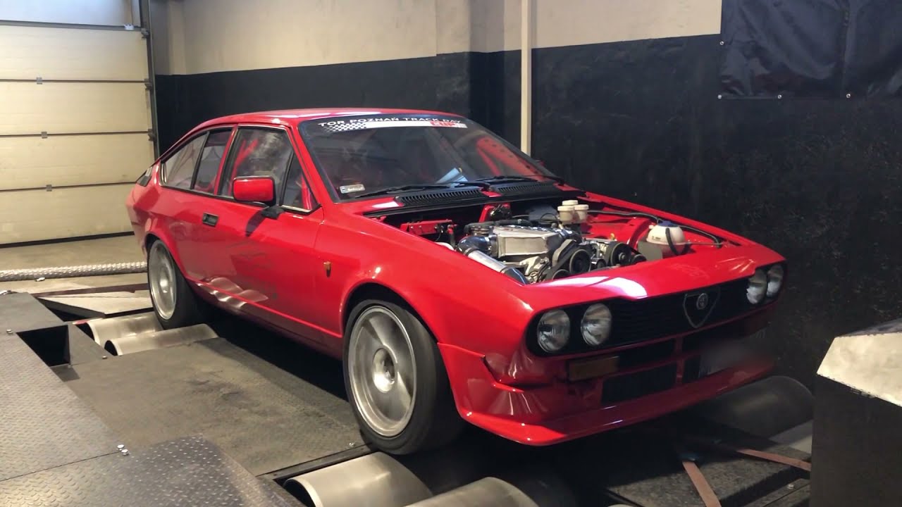 Alfa Romeo GTV6 3.2 24V Busso dyno - 301hp 342Nm