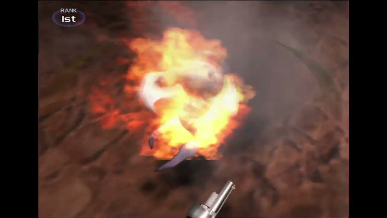 Sped up siberia helicopter boss in timesplitters 2, randomly got this