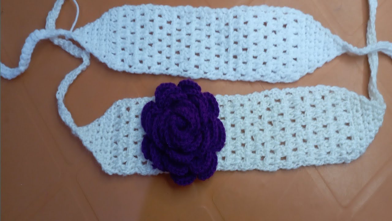 Easy crochet baby headband super quick and easy for beginners crochet hairband 
