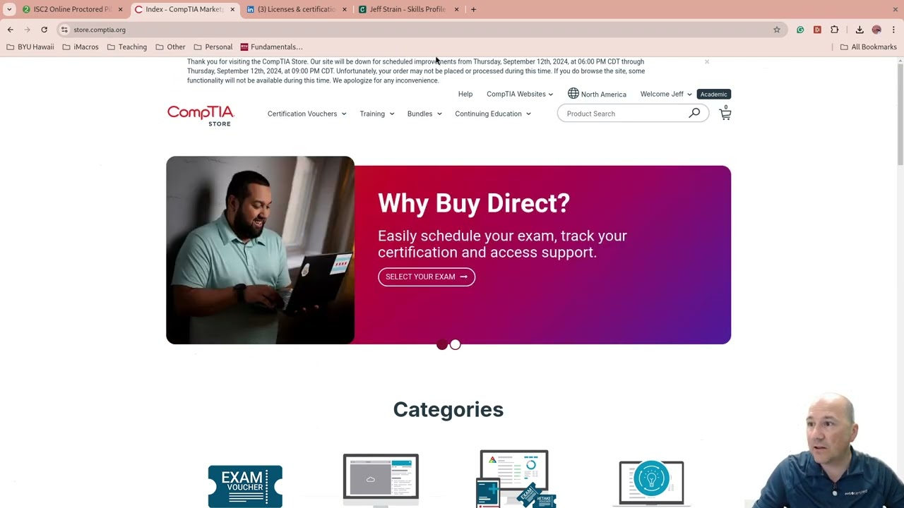 Online proctoring for certifications Tests are good, most of the time