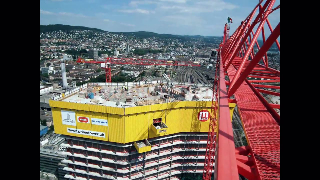 Wolffkran Prime Tower Zürich