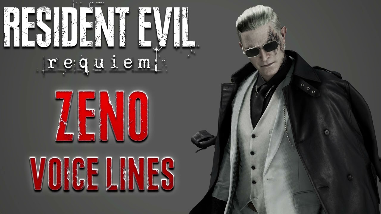Resident Evil Requiem - Zeno Voice Lines