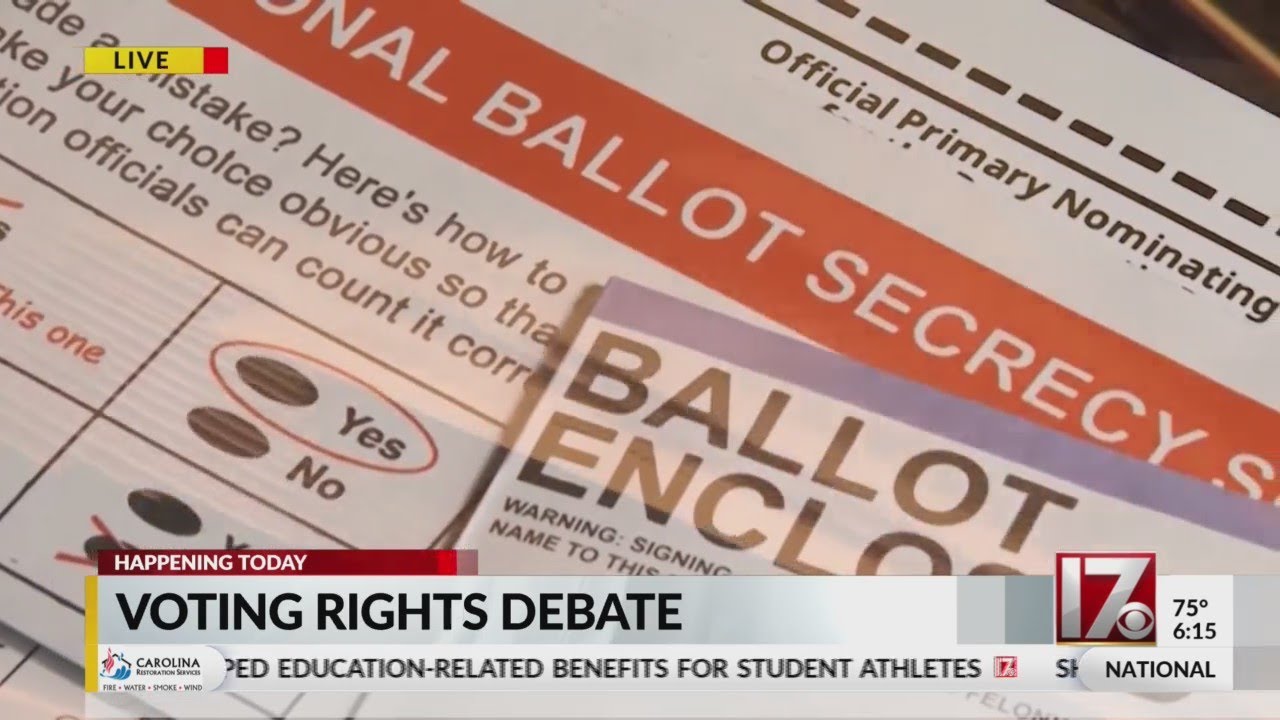 Voting rights debate on Capitol Hill