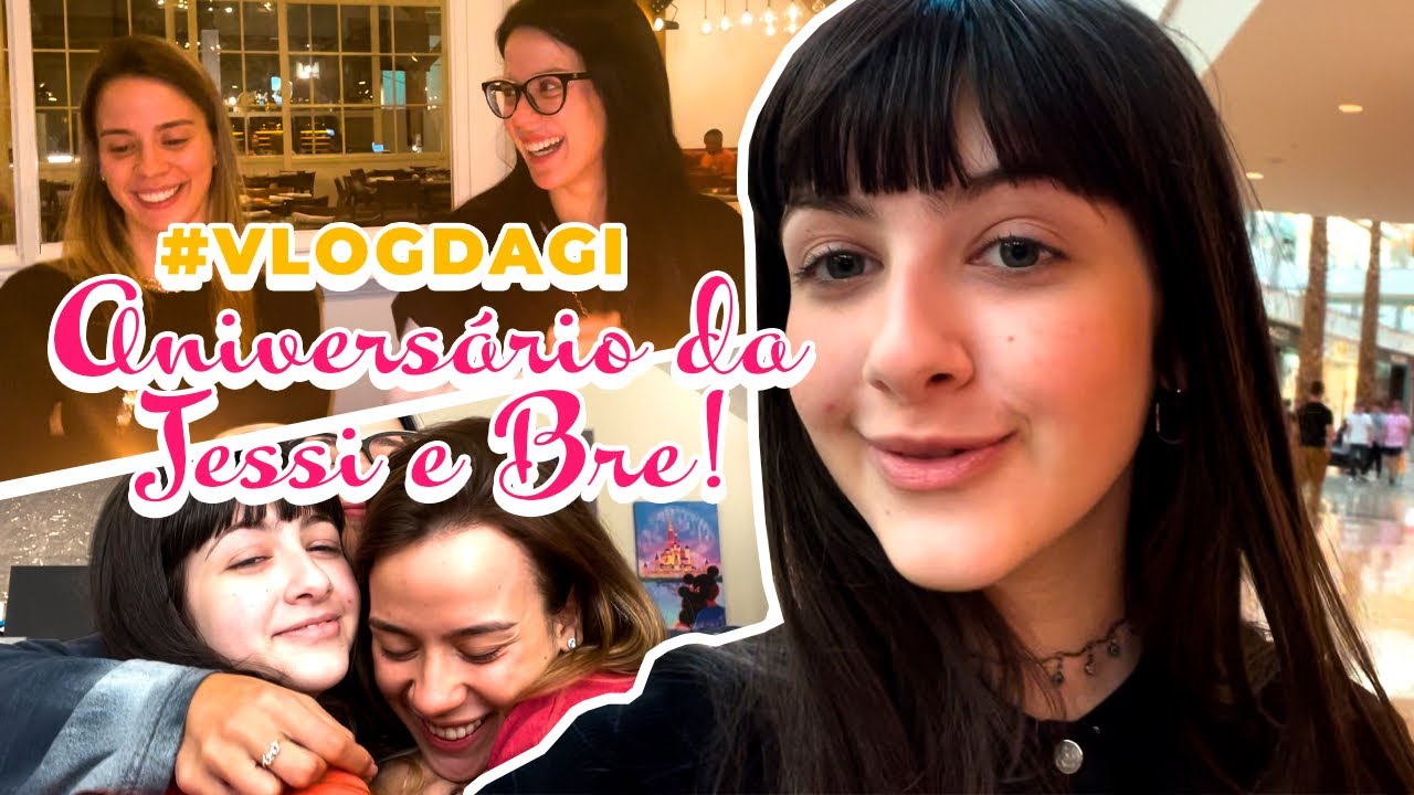 GIOVANNA ALPARONE COMEMORANDO O ANIVERSÁRIO DA JESSI E DA BRE EM ORLANDO !!! #VLOGDAGI