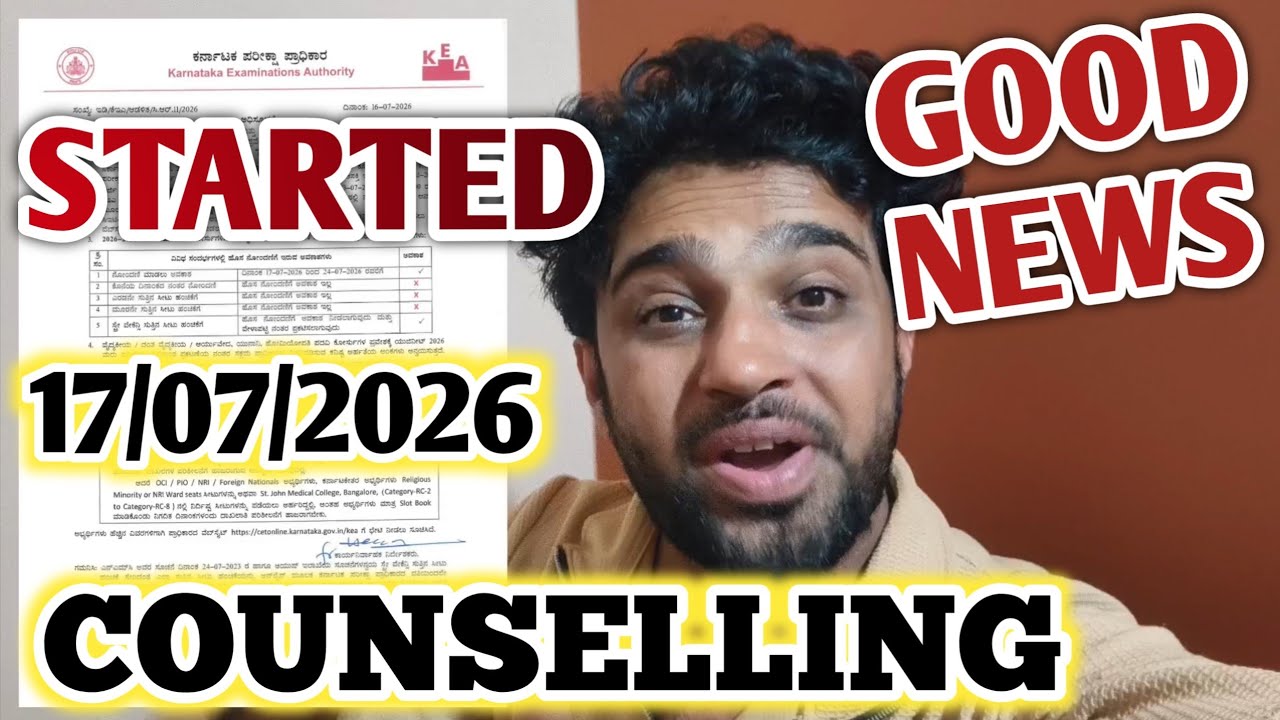 GOOD NEWS FOR NEET 2026 STUDENTS | MBBS BDS & AYUSH COUNSELLING REGISTRATION STARTED
