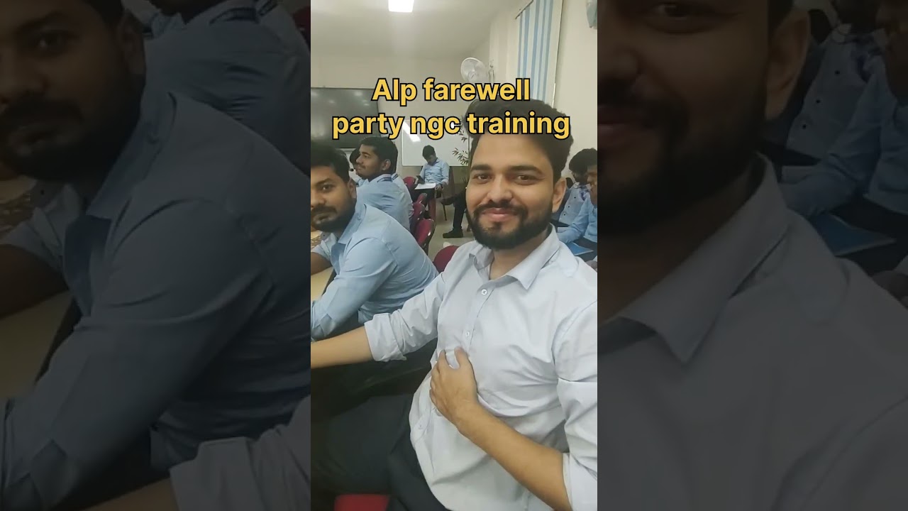 LOCO PILOTS farewell party of STC(ngc) training # railway loco pilots Farewell party 
