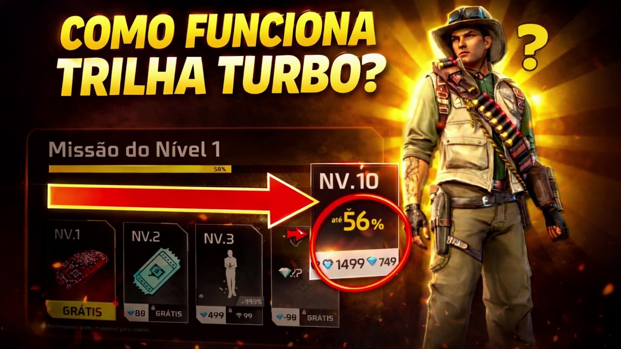 COMO FUNCIONA O TRILHA TURBO? EVENTO COM AVENTUREIRO E ITENS GRÁTIS!
