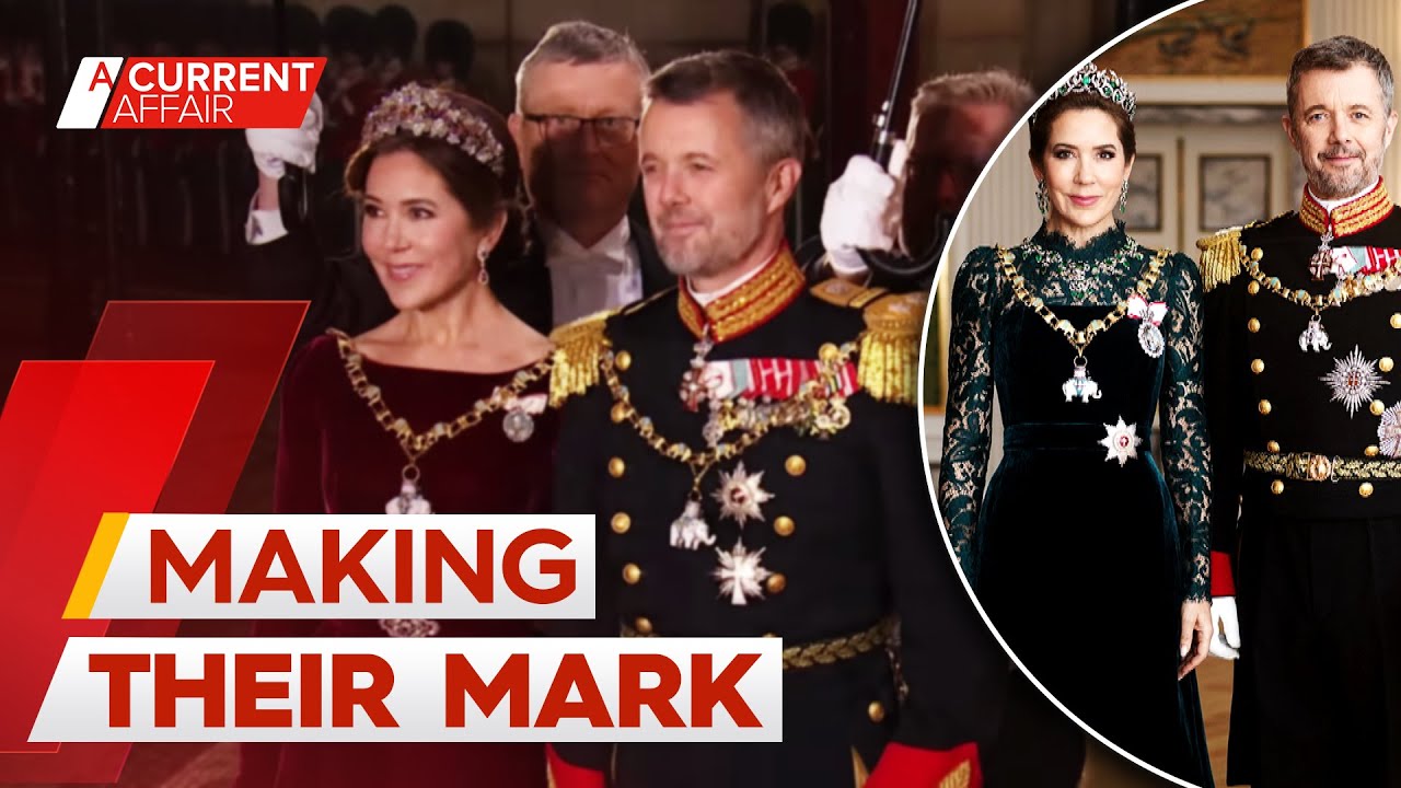 King Frederik and Queen Mary mark first year of their reign | A Current Affair