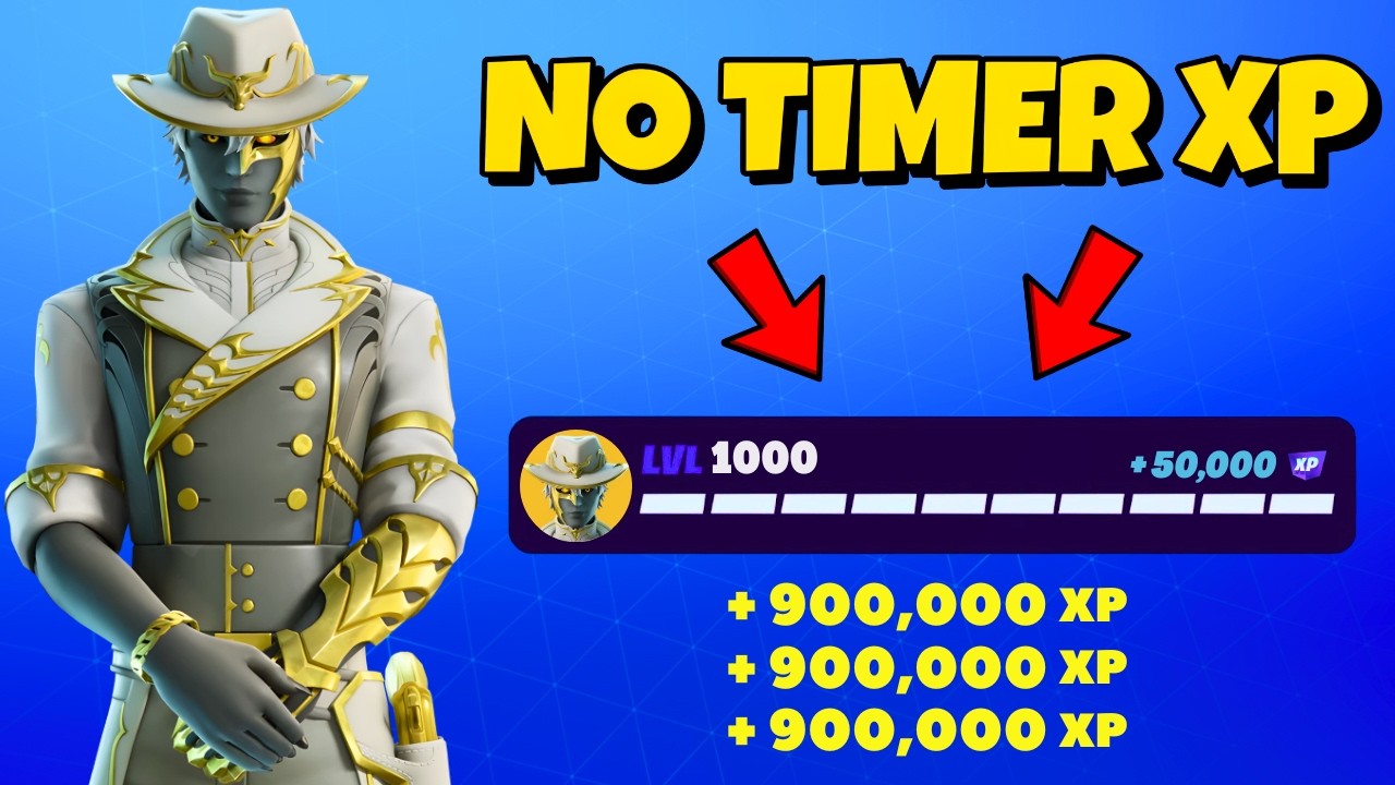 *BEST* AFK FAST Fortnite XP Glitch Map To Help LEVEL UP FAST In Chapter 7!