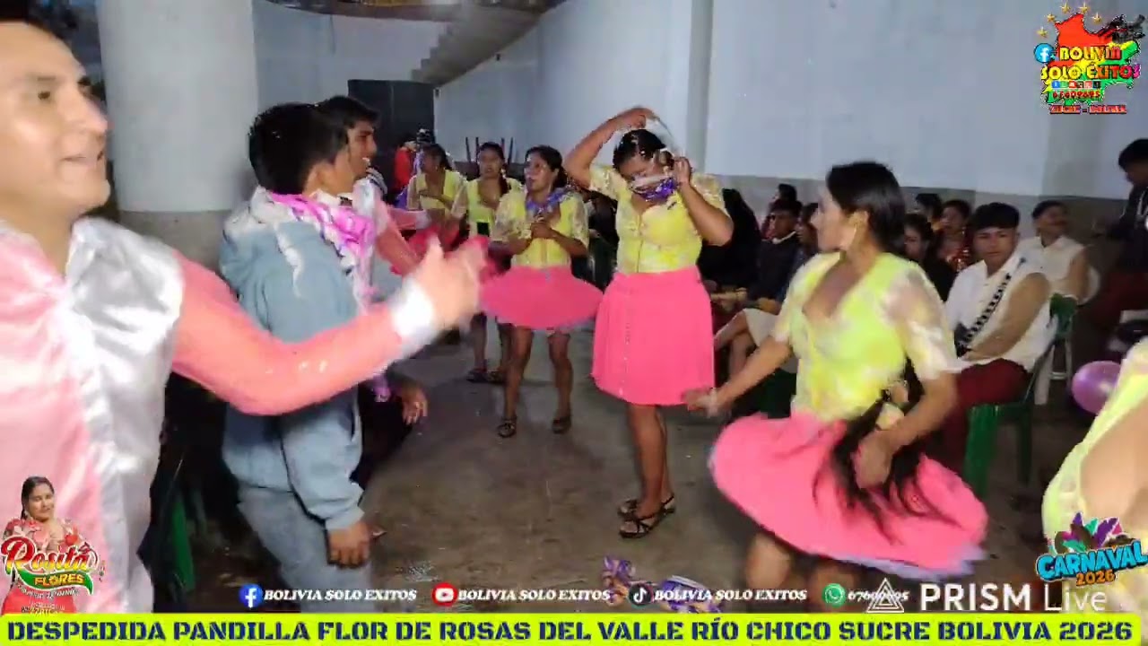 Despedida Pandilla Flor de Rosas de Río Chico 2026 