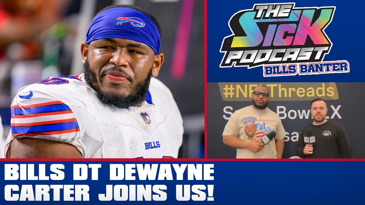 Bills DT DeWayne Carter Joins Us! - Bills Banter #34