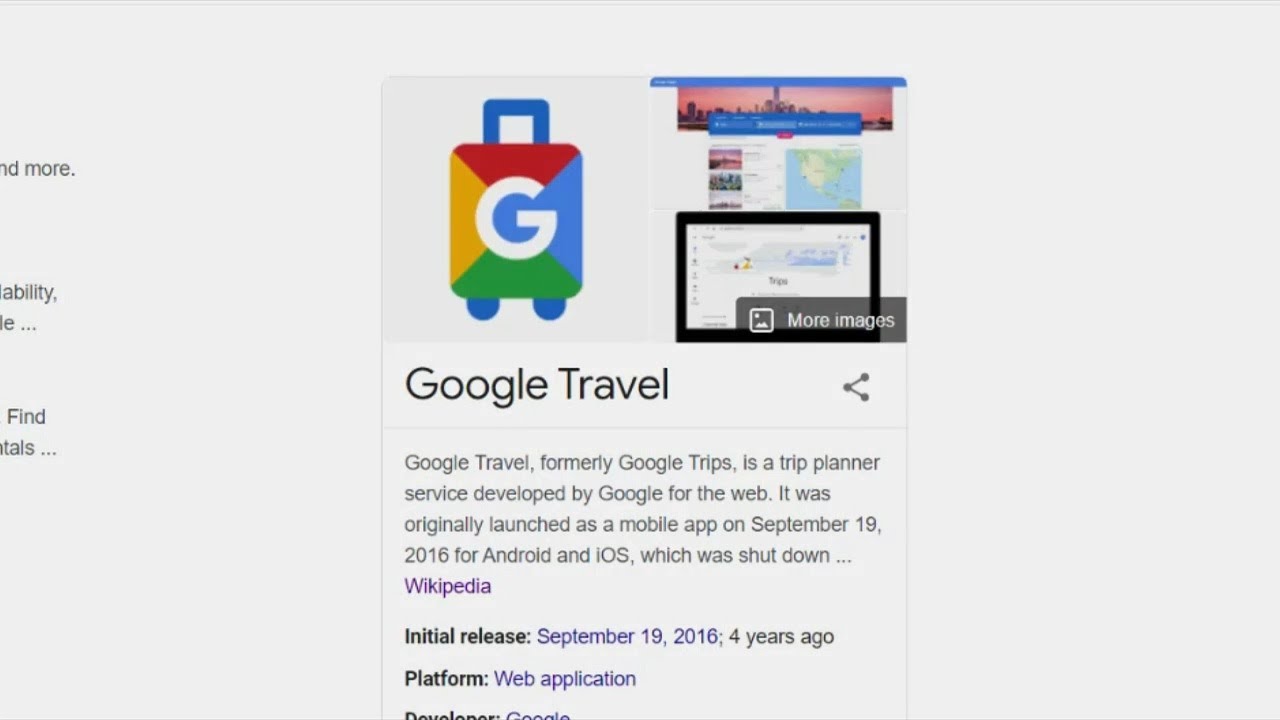 WHAT THE TECH? 'Google Travel' a one-stop shop for planning a trip