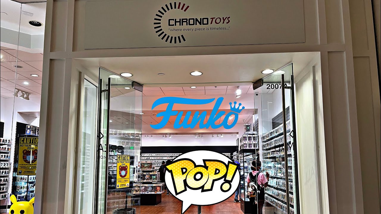 Chrono Toys soft opening walk through. first Funko Pop store at Brea Mall