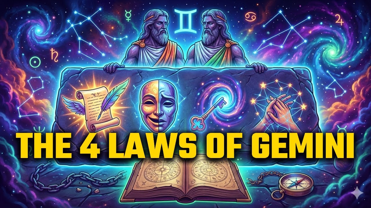 The 4 Laws Every Gemini Must Follow - That Nobody Ever Told You