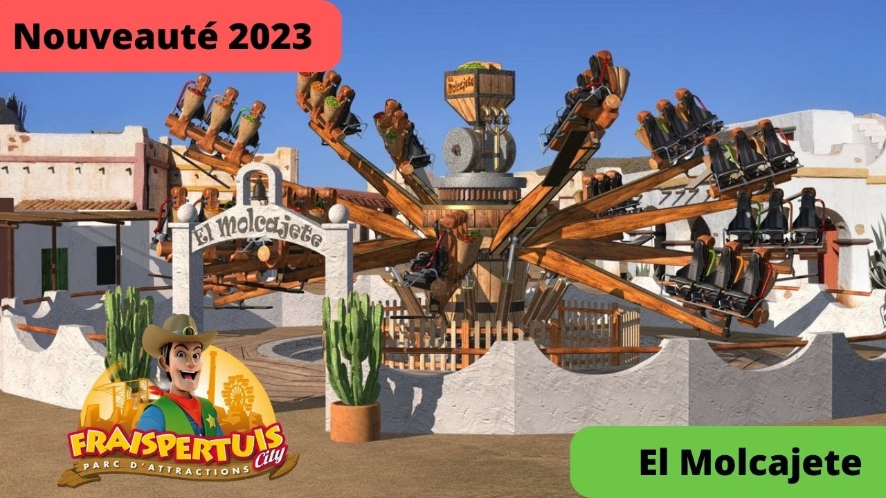 NOUVEAUTÉ 2023 | El Molcajete  🌶 | FRAISPERTUIS CITY 🎢