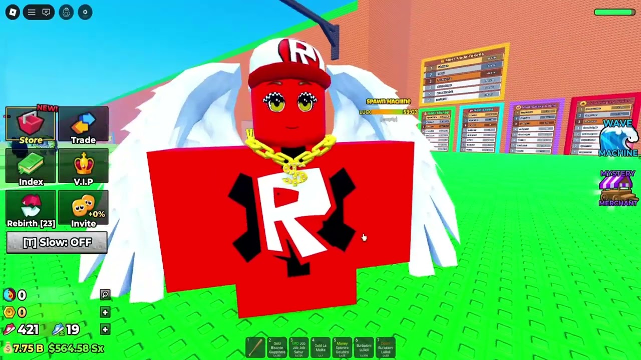 Roblox Tsunami Brain Rot Giving Celestials to New players | Roblox Gameplay |  #roblox #brainrot