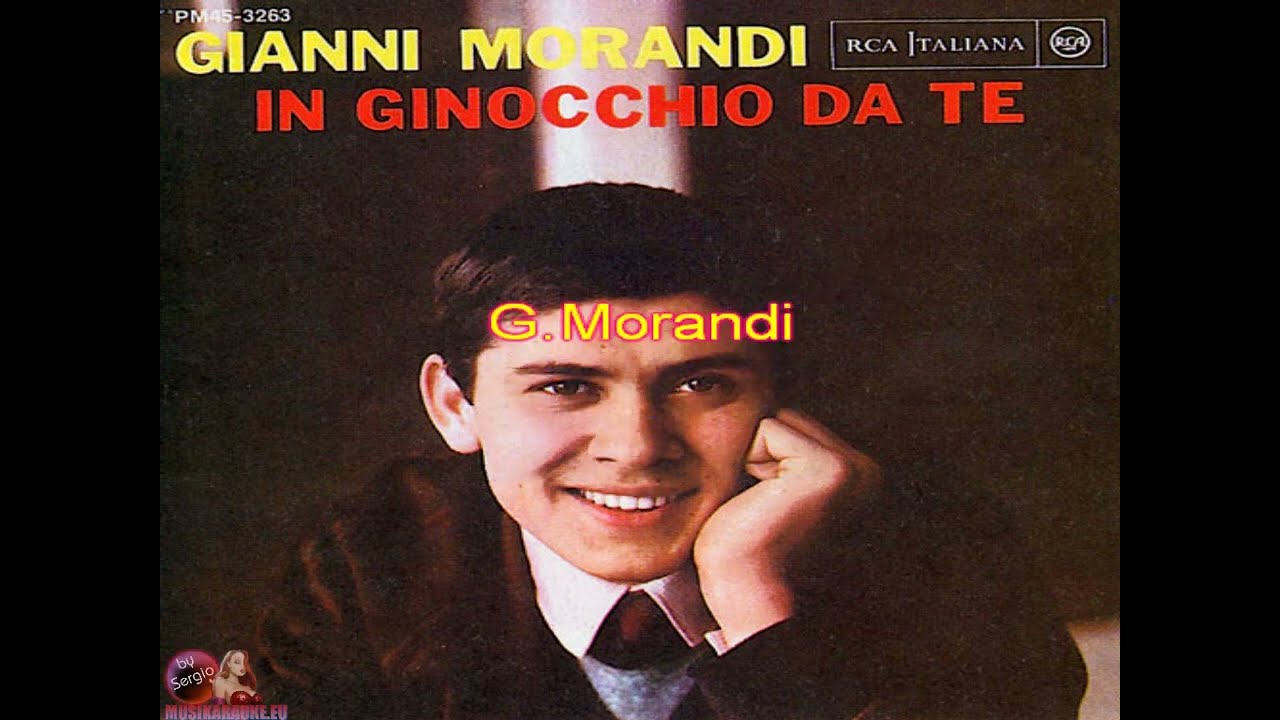 Gianni Morandi - In ginocchio da te (karaoke - fair use)