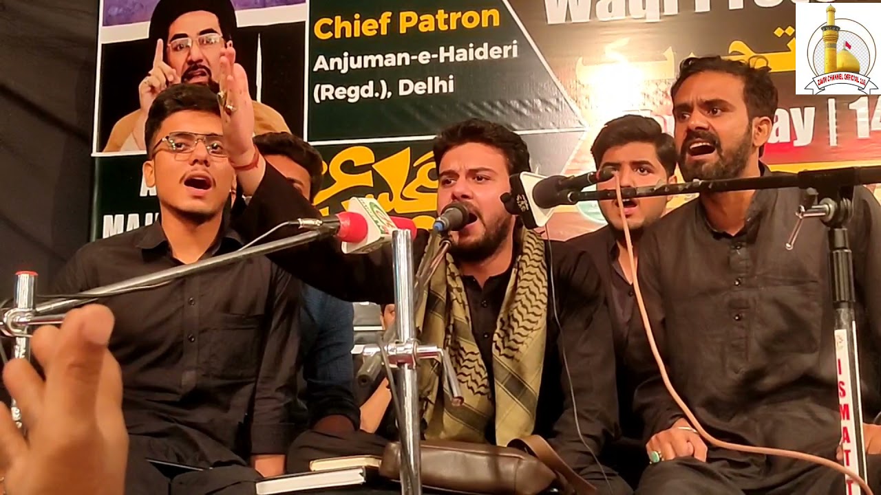 Soz Salam||Syed Ali Shah zaidi Sandhawali Mzg. UP||Program@Shahe Marda Kala Taziya Delhi||