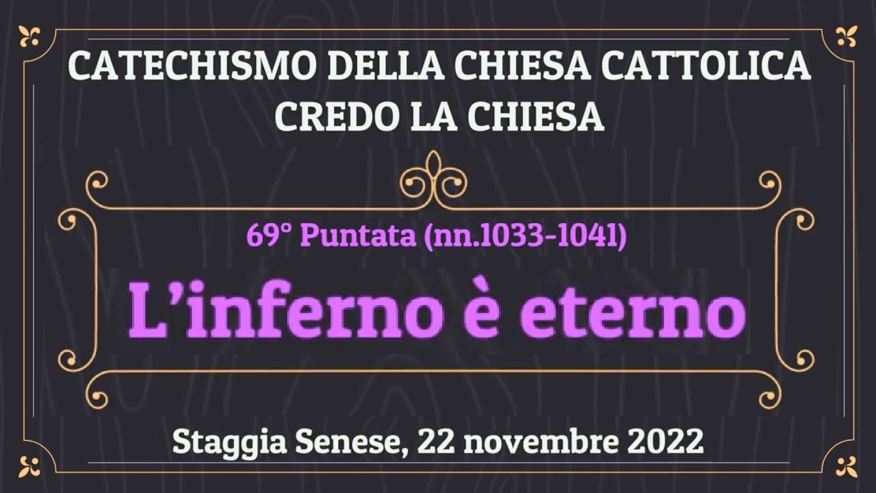 69 L’inferno è eterno
