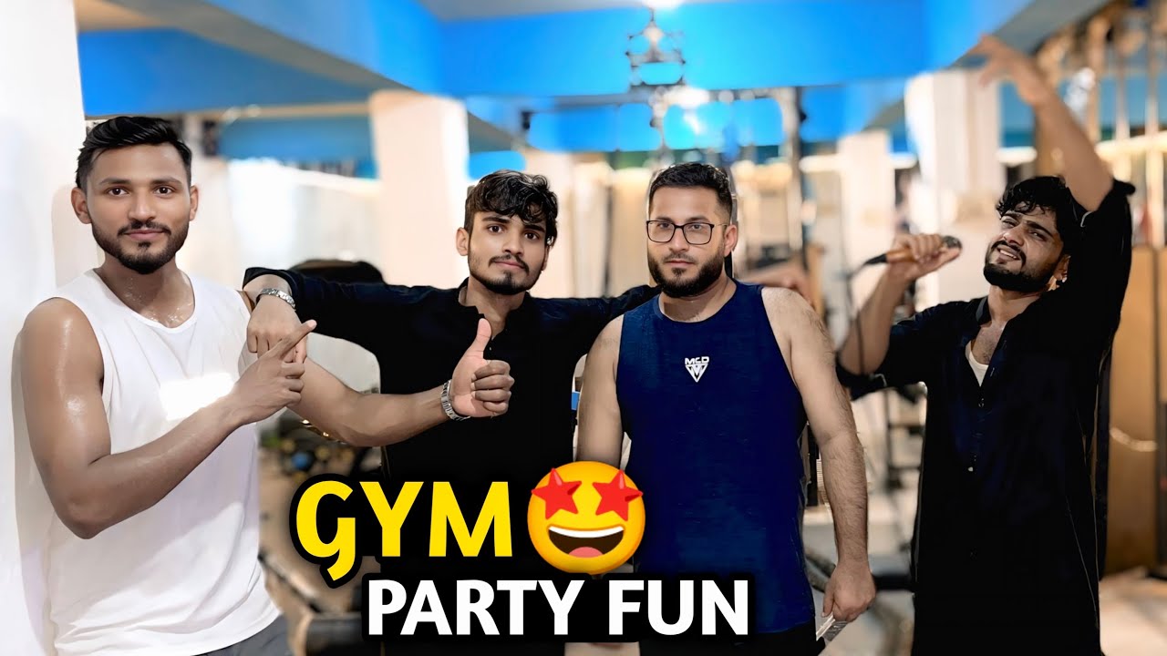 GYM Party Fun || Vlog For GYM Lovers || Zainu Vlogs 