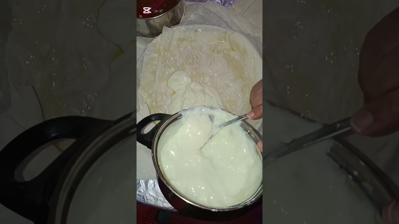 #احفظيها عندك لرمضان طريقه الجلاش بالقشطه من الحلويات الشرقيه السهله وتنفعك فى العزومات 😋😋🥰🥰