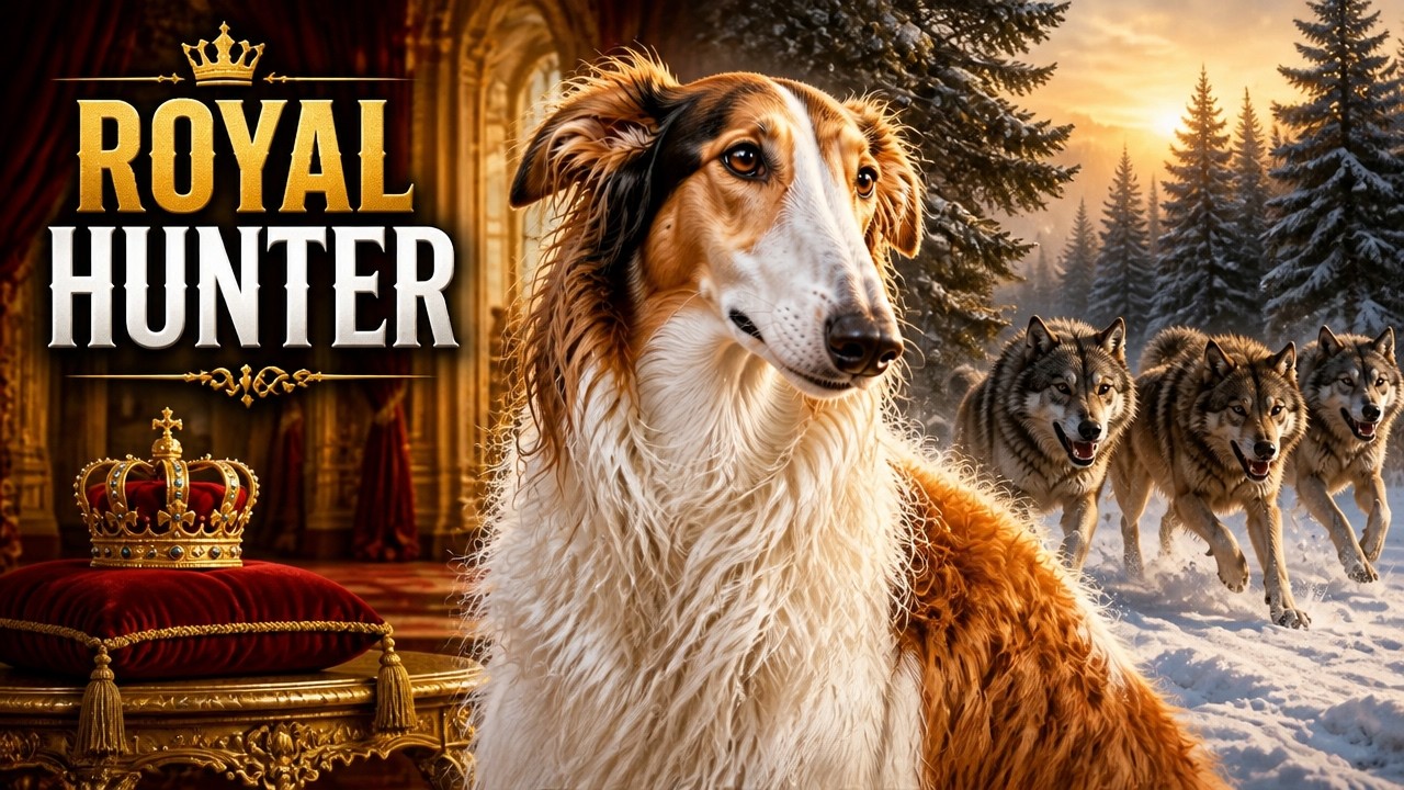 🐕Borzoi: Russia's Elegant Wolf Hunter🐕