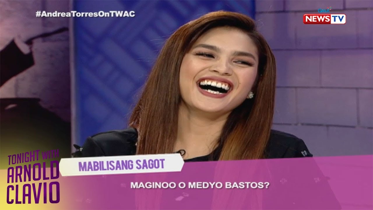 Tonight with Arnold Clavio: Ang mga hinahanap ni Andrea Torres sa isang lalaki