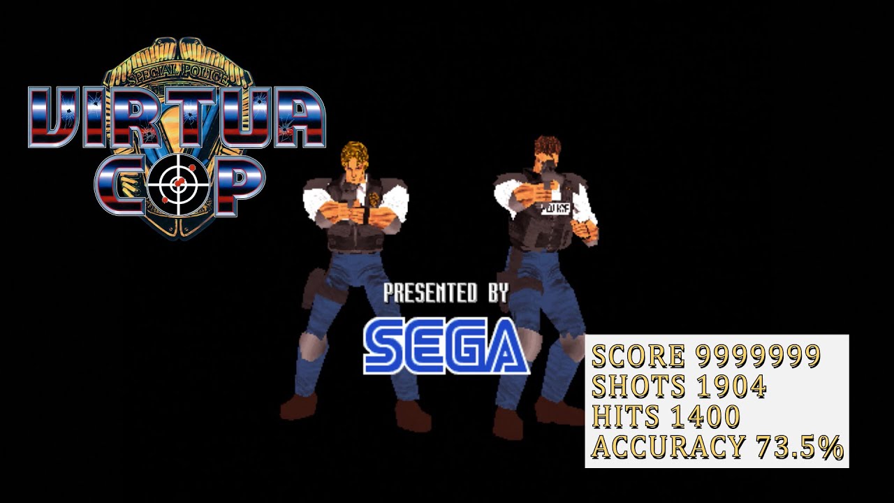 Virtua Cop Arcade [ MAME 0.277Git ] - NO DAMAGE - 999.999.9