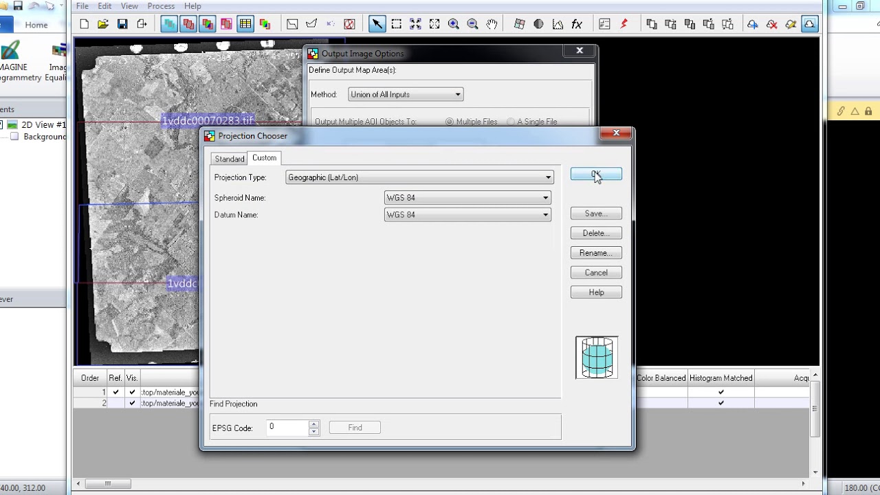 [part3] Georeferencing aerial images (ArcGIS) & mosaic images (ERDAS)