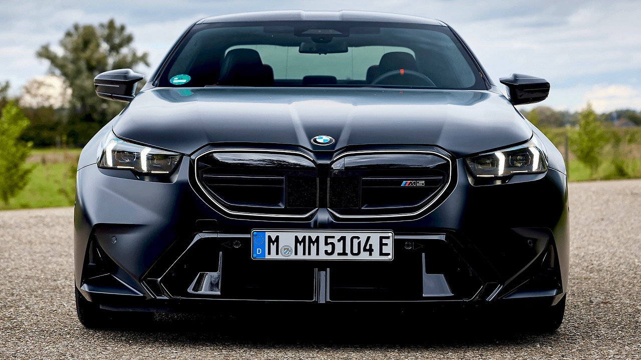 New 2025 BMW M5 G90 - FROZEN Black! Interior | Sound | Drive