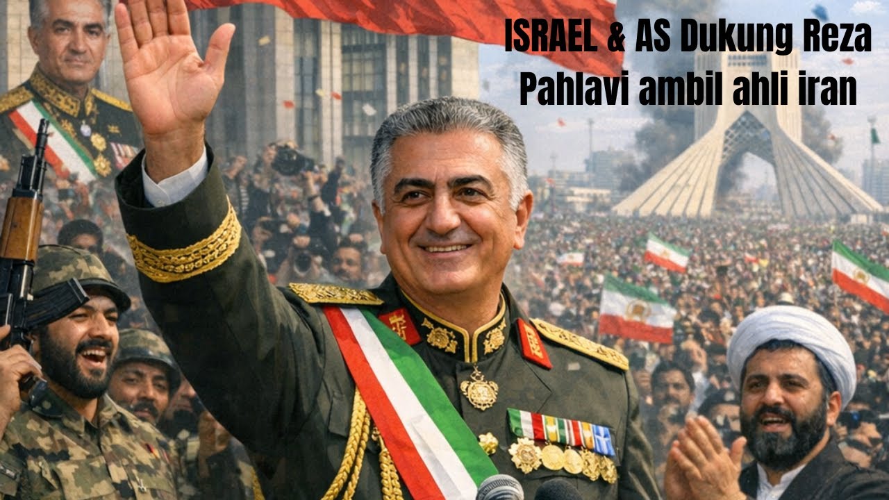 Dukungan Israel & As Dukung Reza Pahlevi ambil ahli Iran