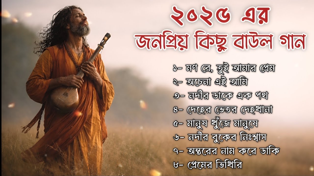 Bengali Baul Folk Songs | আত্মার গান | Lalon Fakir Style
