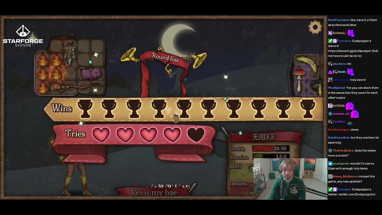 Backpack Battles w/ Chat - (sodapoppin) - July 5, 2024