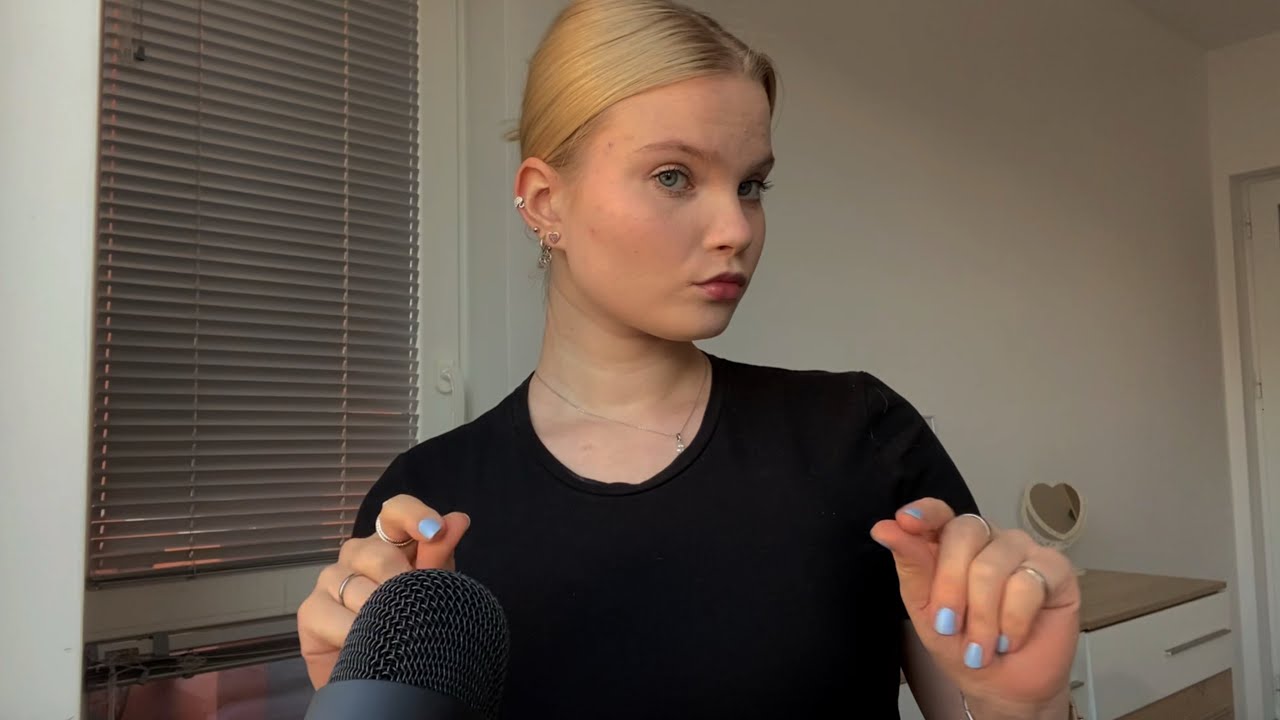 ASMR hypnotizing and unique hand movements 🪴