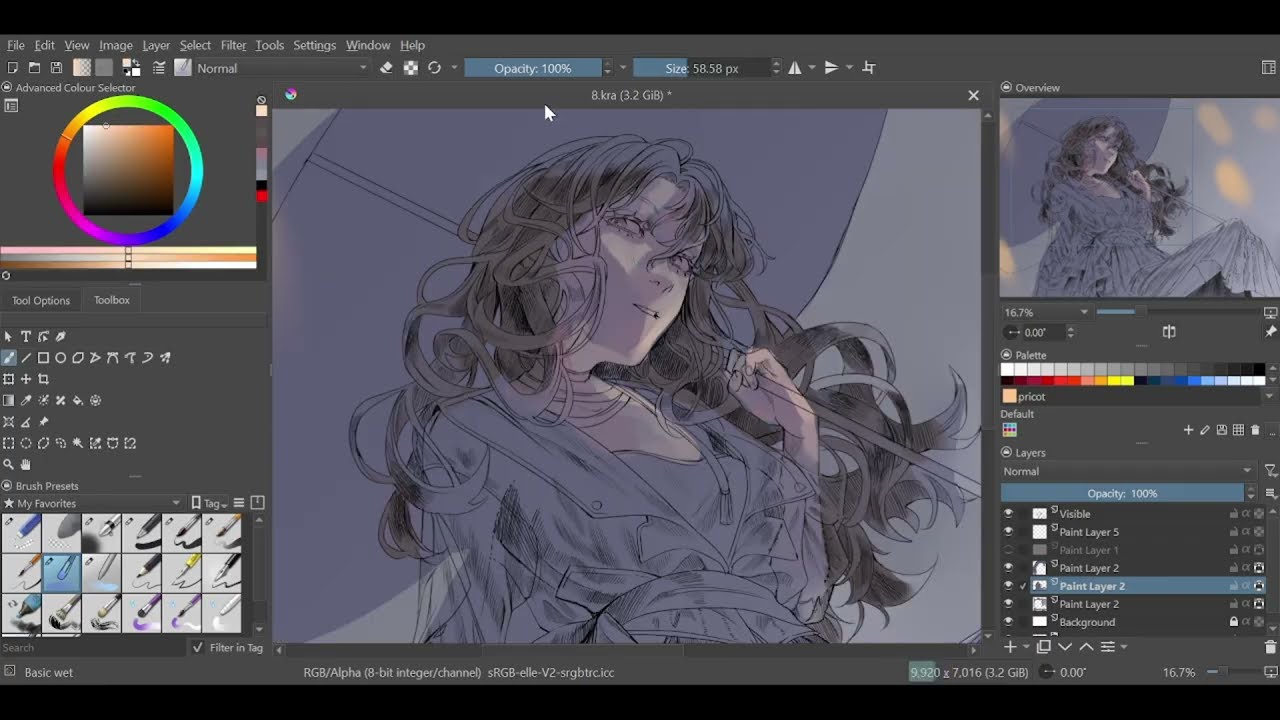 [Speedpaint] peaceful moment