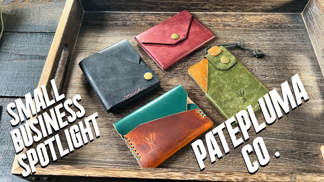 This company sent me 4 wallets to check out! (Patepluma Co Small Business Spotlight)