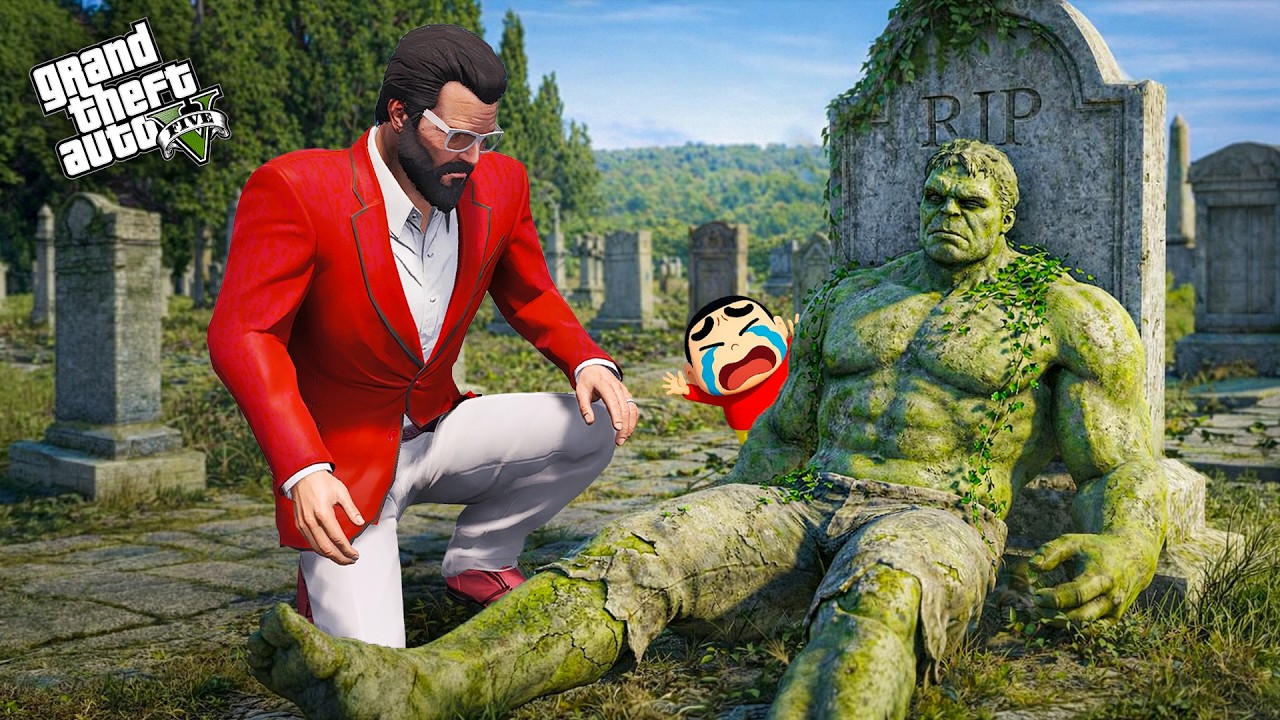 GTA 5 : Rampage & Shinchan🤣 Found Hulk Suit 😱 In GTA5 Full Fun#bommalu #rampageboy
