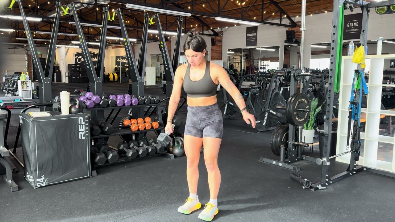 Suitcase DB Deadlift 
