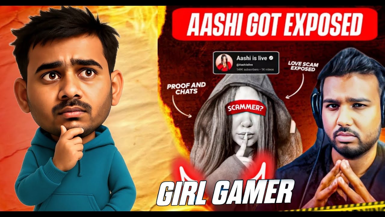The End of Aashi (Streamer Girl) 🔥 Full Truth Exposed by Snehilop Gaming | Aashi Exposed Reaction