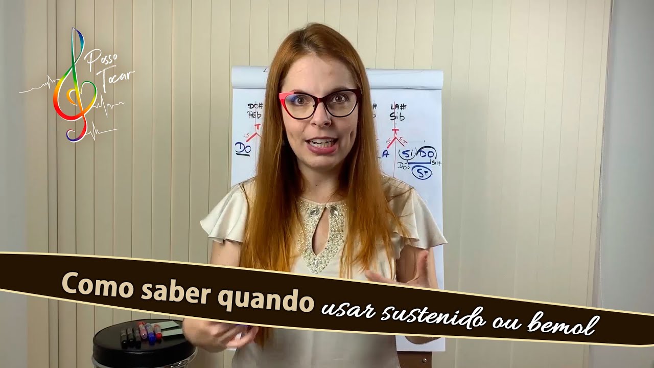Como saber quando usar sustenido ou bemol