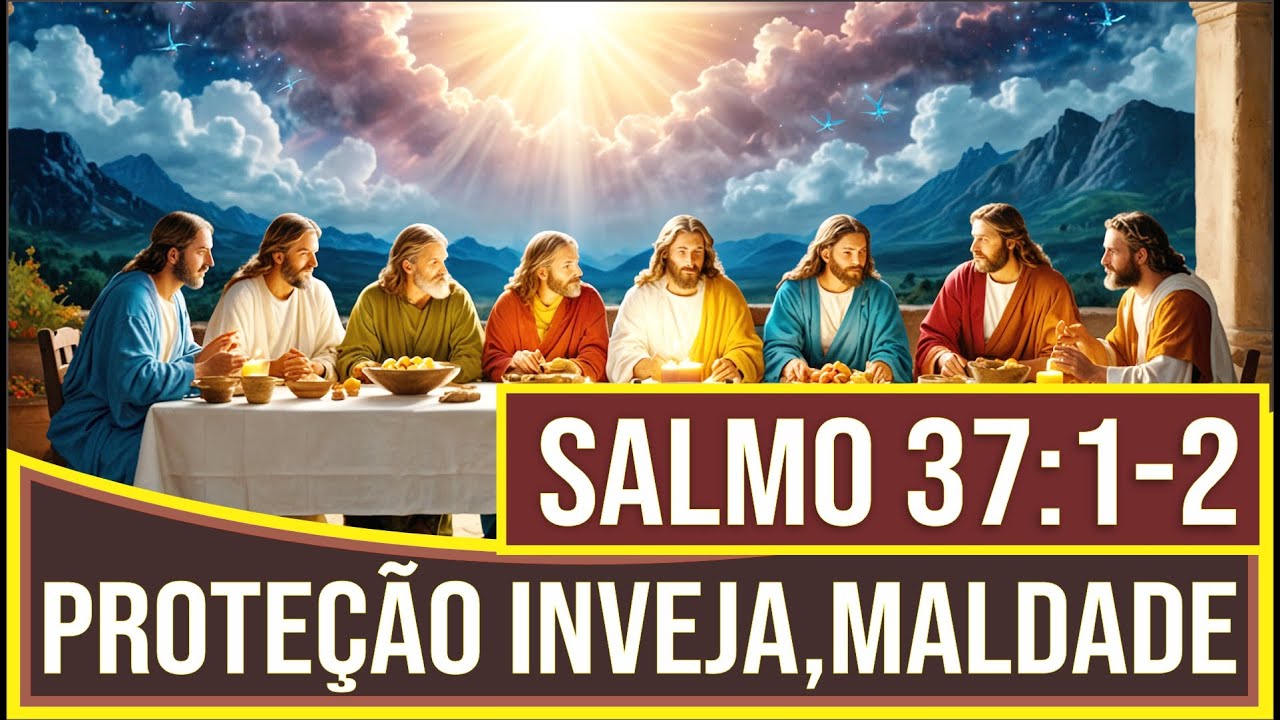 Reprogramação Mental para Proteção Divina Contra a Inveja e a Maldade - Salmo 37:1-2